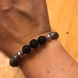 Lava bead diffuser aromatherapy bracelet